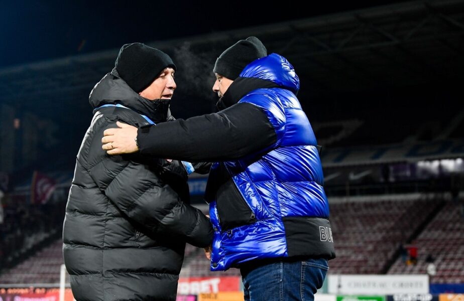 Rapid – CFR Cluj 0-2. Echipele lui Marius Șumudică și Dan Petrescu, în sferturile Cupei României