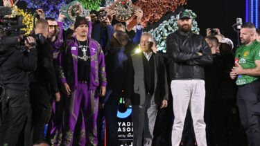 Diferenţă uriaşă între Tyson Fury şi Oleksandr Usyk! Cât cântăresc cei doi înaintea marelui meci din Arabia Saudită