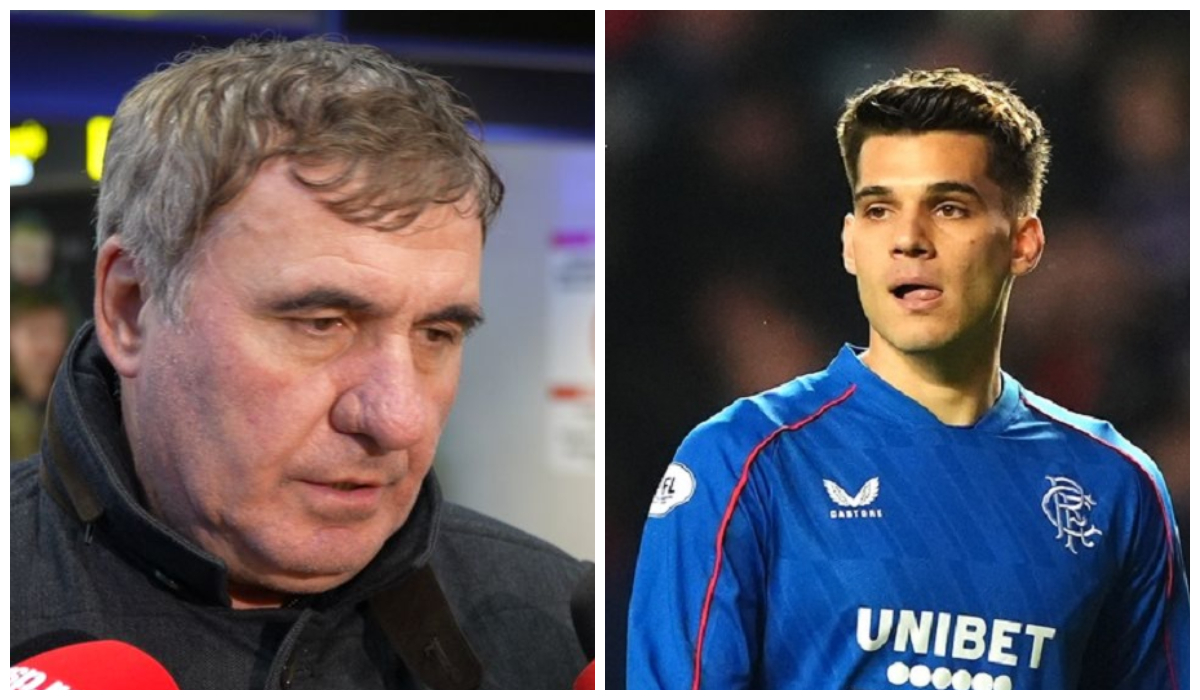 Gică Hagi, anunț după ce Ianis Hagi a fost schimbat la pauză în Dundee – Rangers 1-1! Dezvăluirea făcută de „Rege”