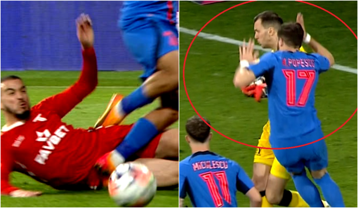 Verdictul specialistului, după fazele controversate din UTA – FCSB 0-1! Ce a spus despre penalty și despre lovitura încasată de Popescu