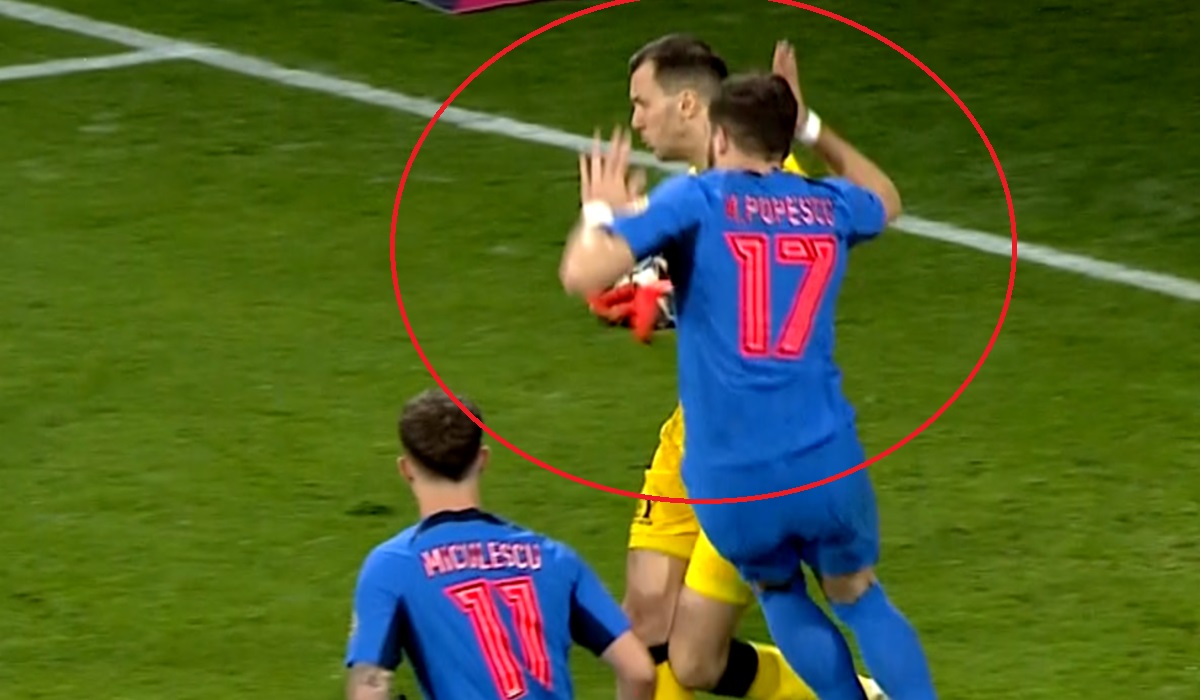 Fază controversată în UTA – FCSB! Mihai Popescu a fost lovit în careu de Iliev! Decizia luată de arbitru