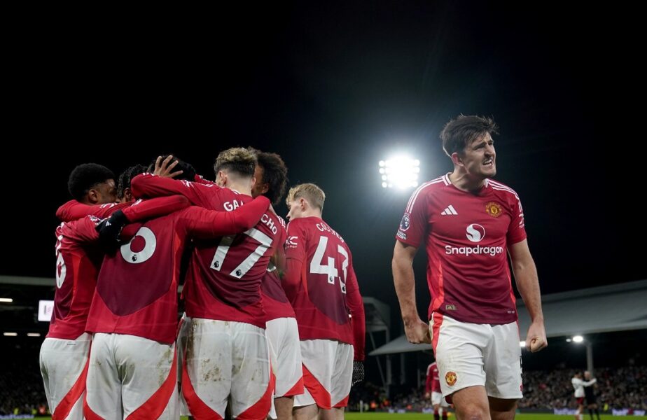 Fulham – Manchester United 0-1! Victorie pentru elevii lui Ruben Amorim, înainte de meciul cu FCSB!