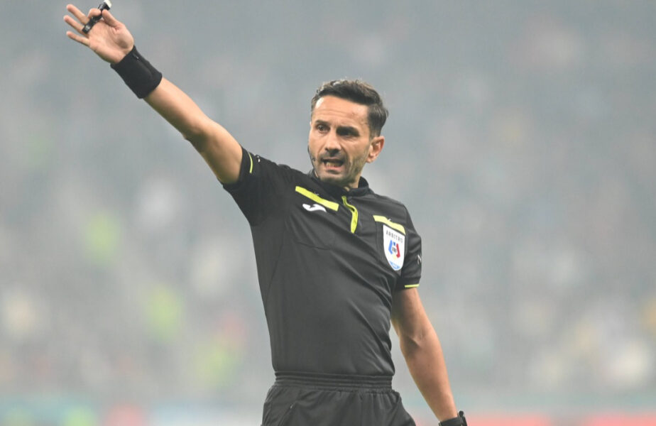 Sebastian Colțescu, la un pas să devină primul central cu 400 de meciuri la activ în Liga 1. A debutat în arbitraj acum 21 de ani