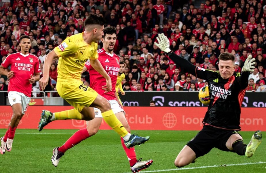 Benfica – Braga 1-2, în derby-ul etapei. Guimaraes – Sporting 4-4, după un meci „nebun”! Viktor Gyokeres a reuşit un hat-trick superb