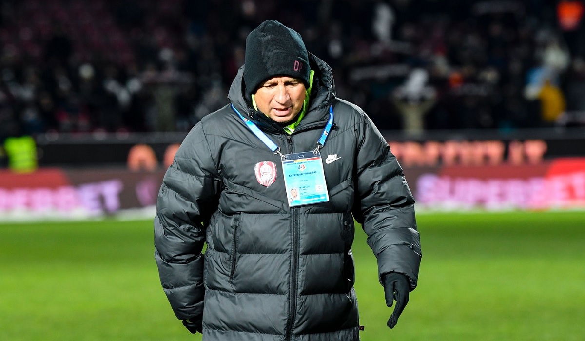 Dan Petrescu nu va fi prezent la CFR Cluj – Farul Constanţa! Antrenorul formaţiei din Gruia are enterocolită