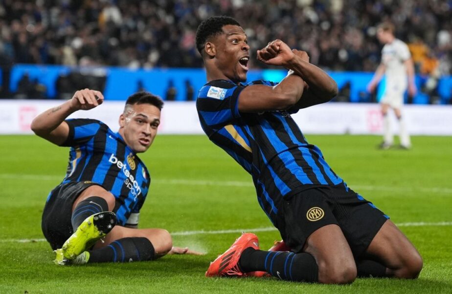 Inter Milano a învins-o pe Atalanta cu 2-0 şi s-a calificat în finala Supercupei Italiei