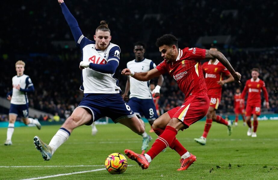 Tottenham – Liverpool 1-0. Radu Drăguşin a făcut un meci perfect şi şi-a ajutat echipa să obţină o victorie uriaşă