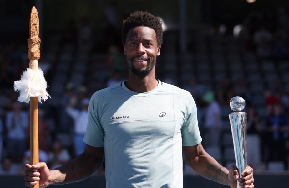 Gael Monfils a intrat în istoria tenisului! A câştigat titlul la Auckland şi l-a depăşit pe marele Roger Federer