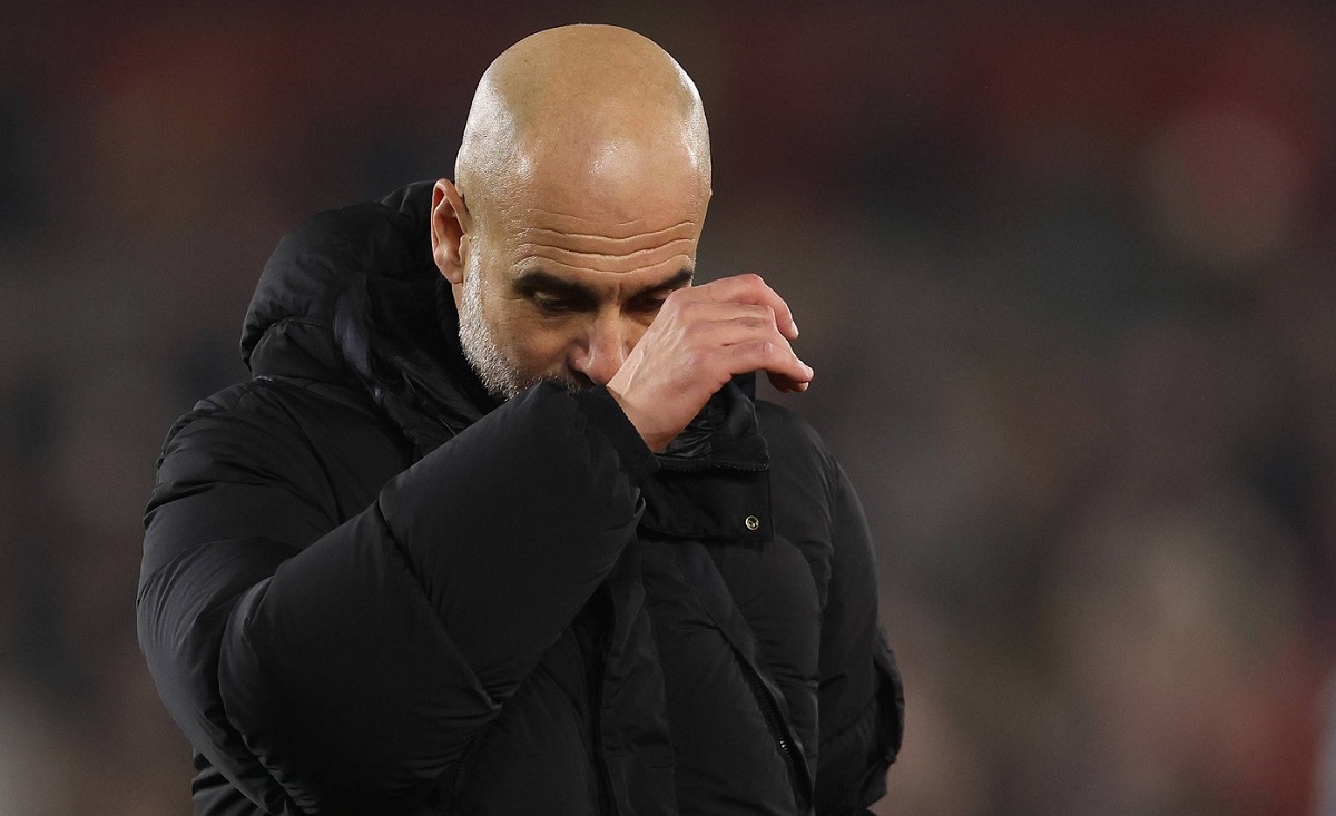 Ce au remarcat englezii la Pep Guardiola, imediat după ce Manchester City a fost egalată în prelungiri de Brentford! Imaginile devenite virale