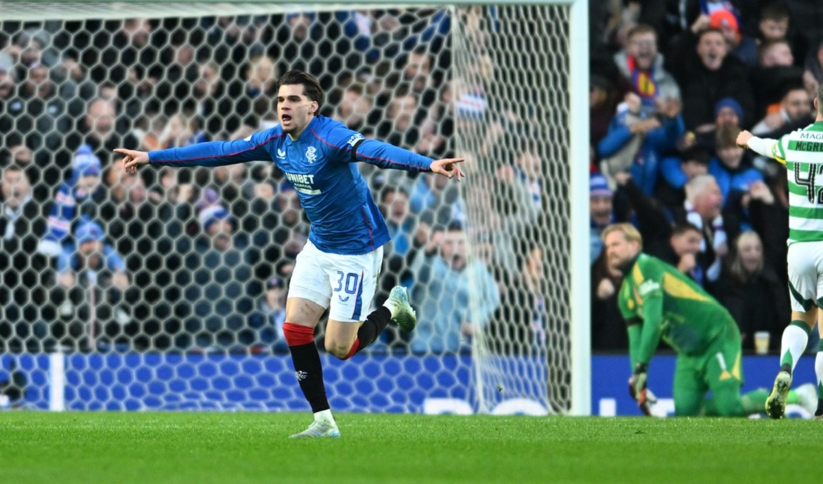 Rangers – Celtic 3-0. Ianis Hagi a marcat cu un şut superb în Old Firm. Echipa românului şi-a umilit rivala în duelul de pe Ibrox