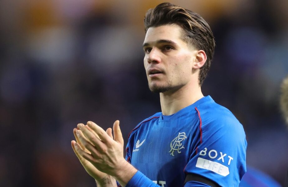 Continuă forma de vis a lui Ianis Hagi! Assist după doar 4 minute din Hibernian – Rangers