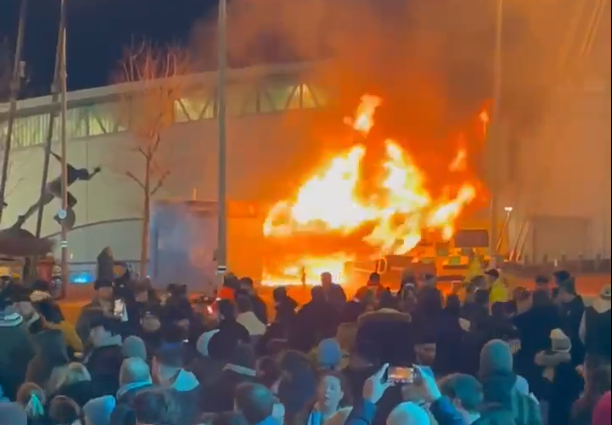 Incendiu la stadionul lui Manchester City, chiar înaintea meciului decisiv cu Brugge