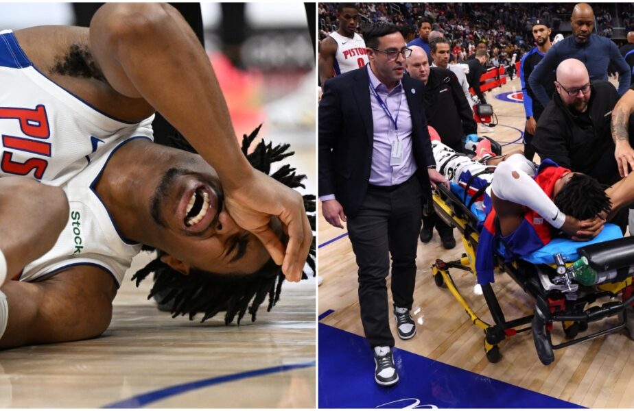 Accidentare groaznică în NBA! Jaden Ivey a oferit imagini şocante în Orlando Magic – Detroit Pistons 96 – 105