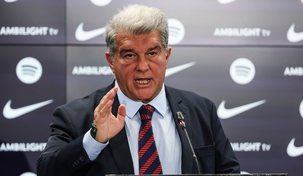 Joan Laporta acuză după ce Barcelona i-a înregistrat pe Dani Olmo şi Pau Victor: „Încercări de destabilizare din extrerior şi din interior”