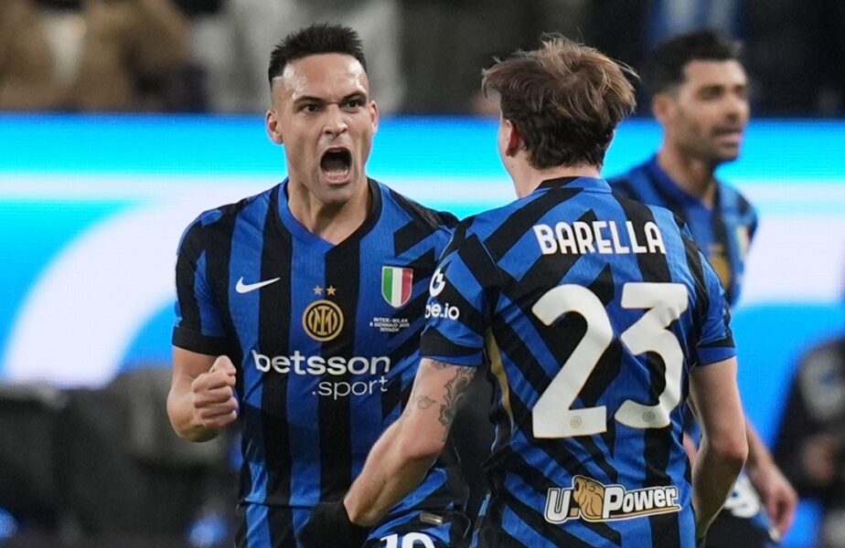 Recordul stabilit de Lautaro Martinez, după golul marcat în finala Supercupei Italiei! Execuţie superbă în Inter – AC Milan