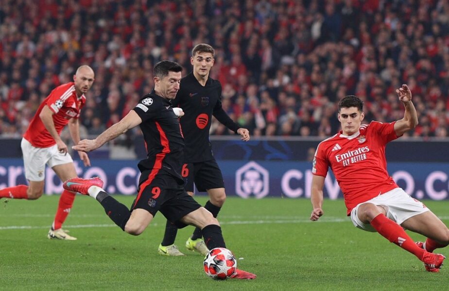 Benfica – Barcelona 4-5, după o revenire fabuloasă! Meci cu 3 penalty-uri, un autogol şi 2 gafe monumentale. Rezultatele serii nebune din Champions League