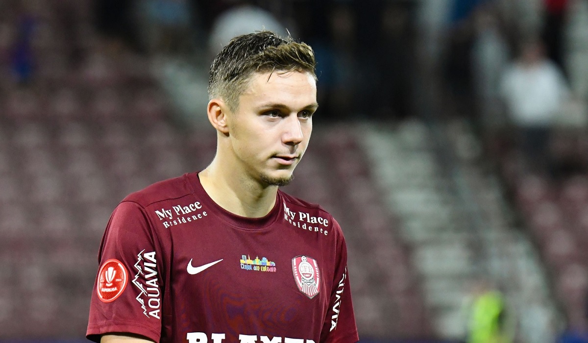 Louis Munteanu, mesaj emoţionant după hat-trick-ul din CFR Cluj – Farul Constanţa 3-1: „Ei m-au creat”