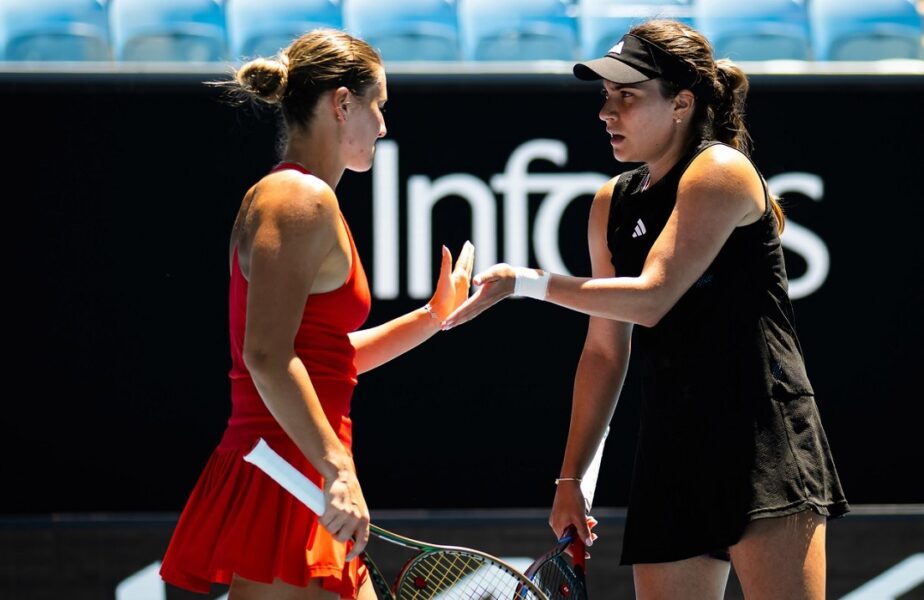 Gabriela Ruse şi Marta Kostyuk s-au calificat în optimile de la Australian Open 2025, în proba de dublu! Jaqueline Cristian, o nouă înfrângere