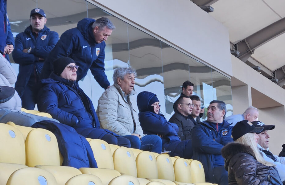 Cum a fost surprins Mircea Lucescu în tribune la FCSB – Dinamo Kiev. Selecţionerul României s-a întâlnit cu fostul său patron, Igor Surkis