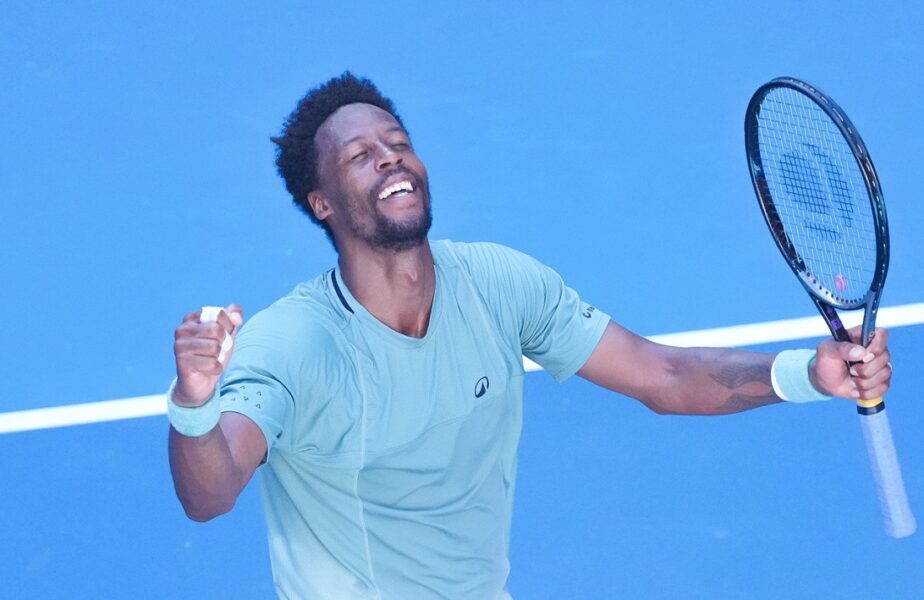 Gael Monfils a produs surpriza la Australian Open, la 38 de ani! Victorie cu locul 4 mondial