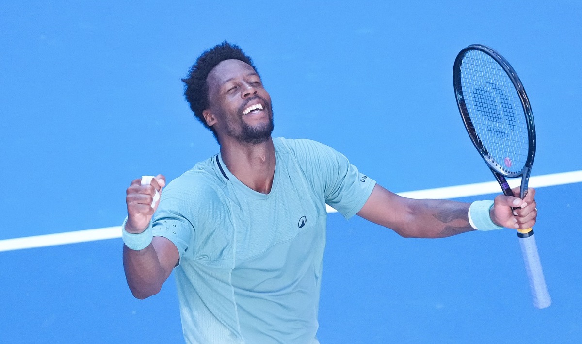 Gael Monfils a produs surpriza la Australian Open, la 38 de ani! Victorie cu locul 4 mondial