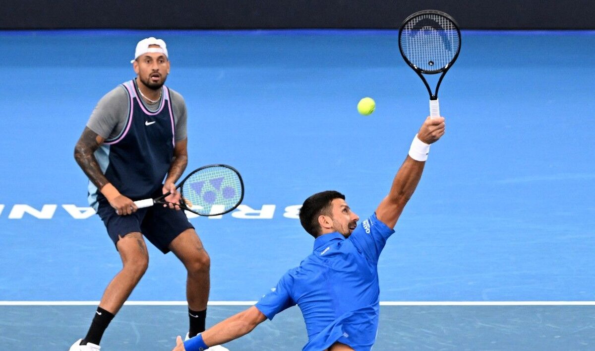 Novak Djokovic şi Nick Kyrgios au părăsit în optimi turneul de dublu de la Brisbane! Sârbul şi australianul, învinşi dramatic de principalii favoriţi