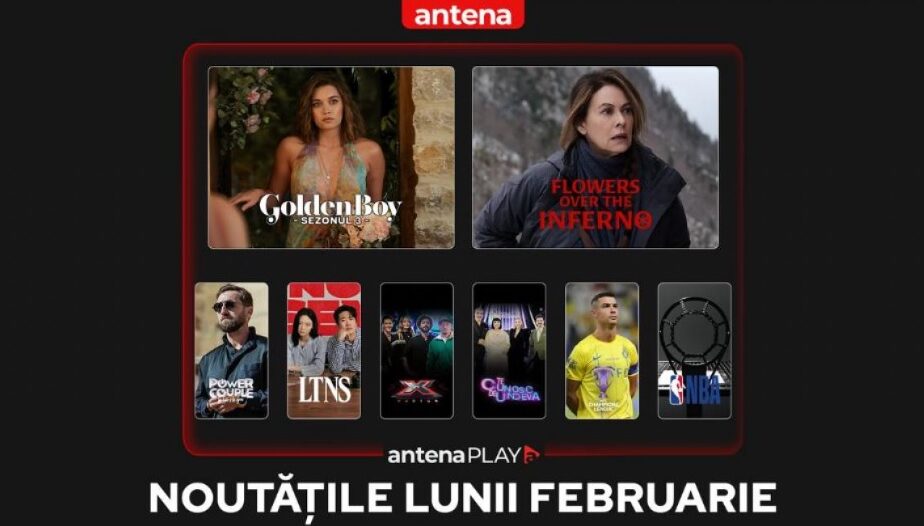 Noutățile lunii februarie în AntenaPLAY