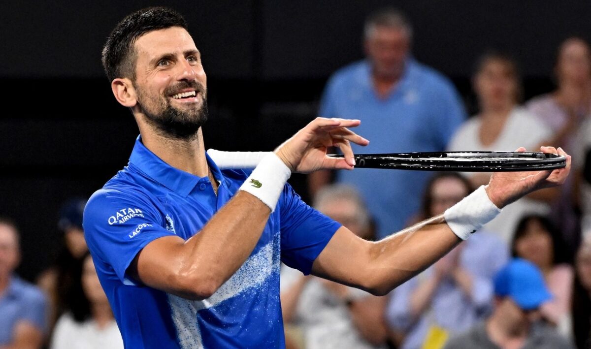 Novak Djokovic – Gael Monfils 20-0! Sârbul a câştigat duelul veteranilor de la Brisbane. Moment istoric