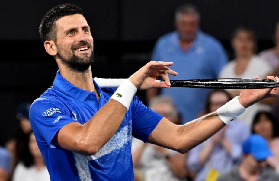 Novak Djokovic – Gael Monfils 20-0! Sârbul a câştigat duelul veteranilor de la Brisbane. Moment istoric