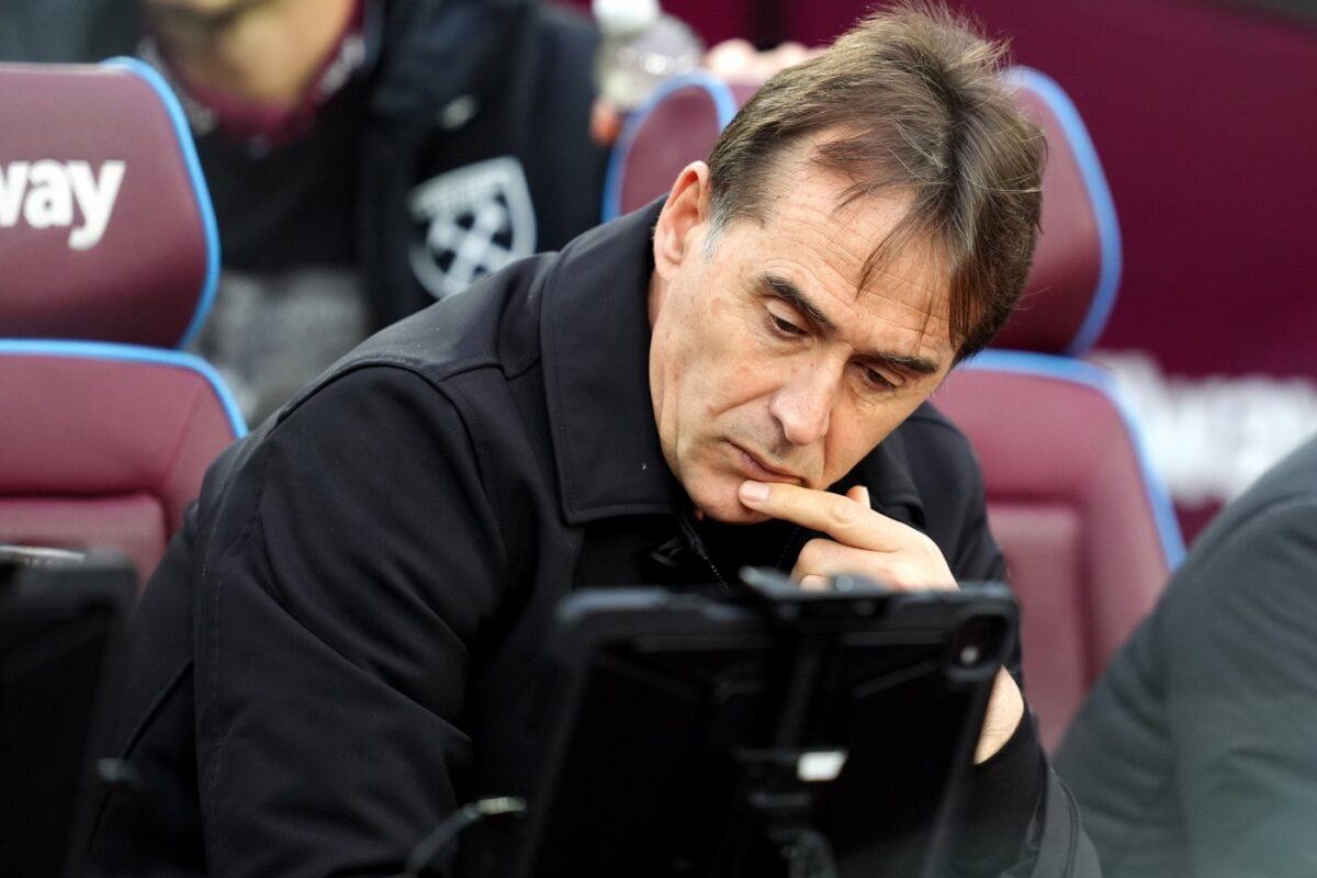 Julen Lopetegui a fost dat afară de la West Ham