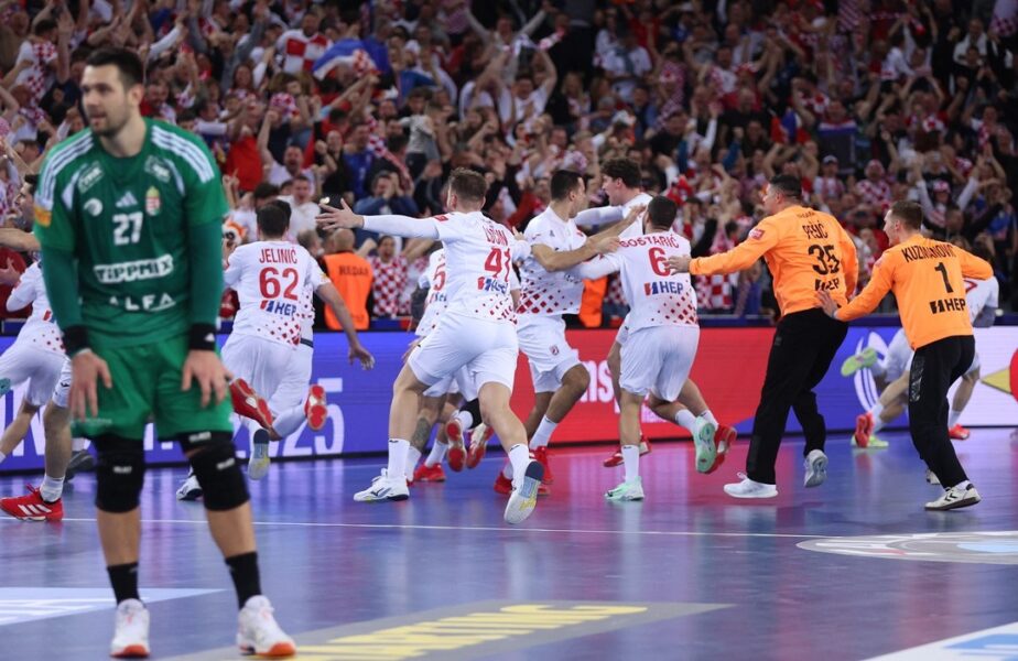 Croaţia – Ungaria 31-30! Revenire incredibilă a croaţilor, care sunt primii semifinalişti ai Campionatului Mondial