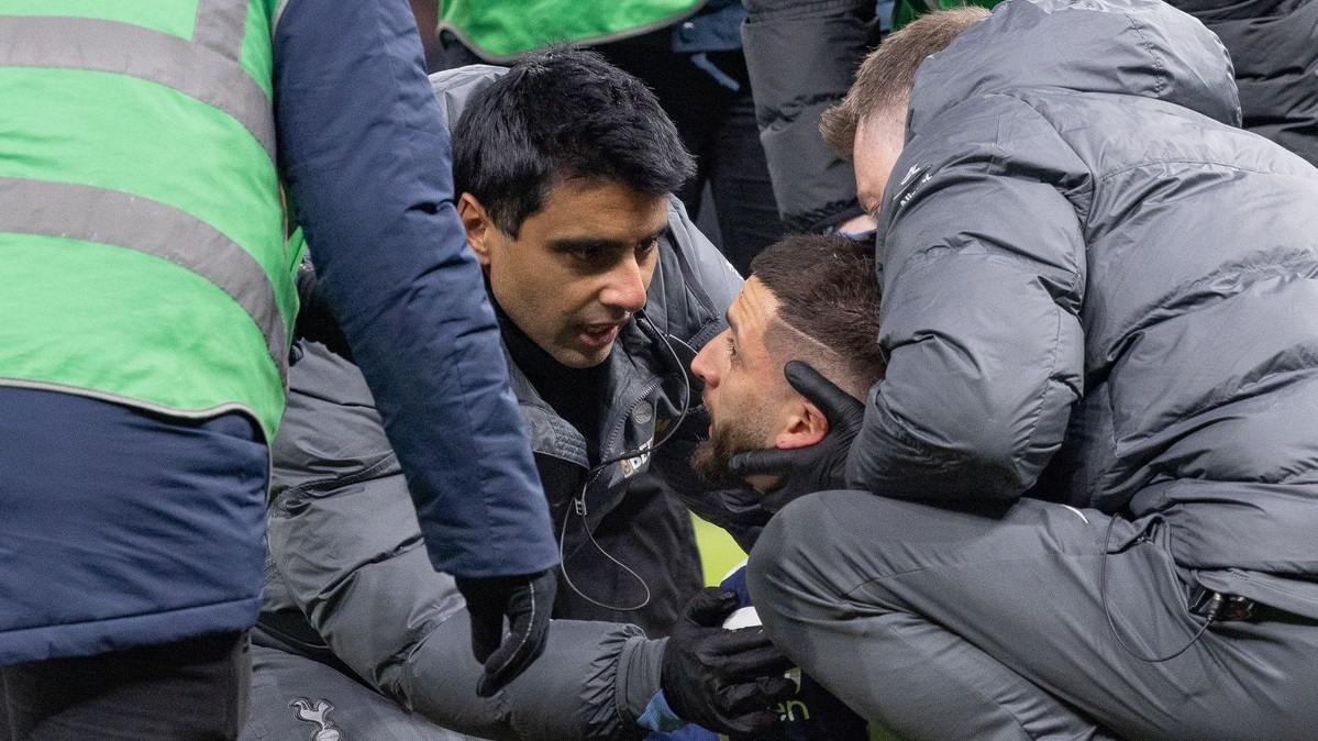 Rodrigo Bentancur, prima reacţie după ce s-a prăbuşit pe teren, în Tottenham – Liverpool 1-0