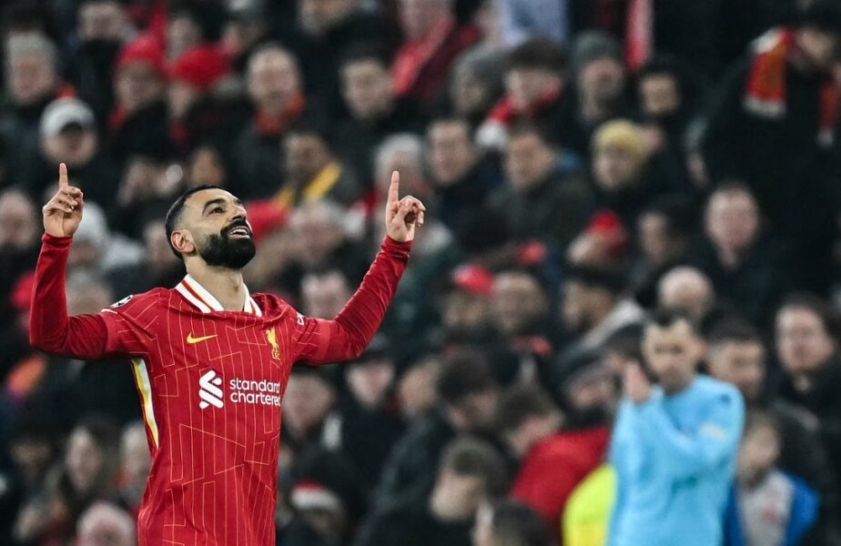 Mohamed Salah a ajuns la cifre fabuloase, după golul marcat în Liverpool – Lille! Sezon de vis pentru starul „cormoranilor”