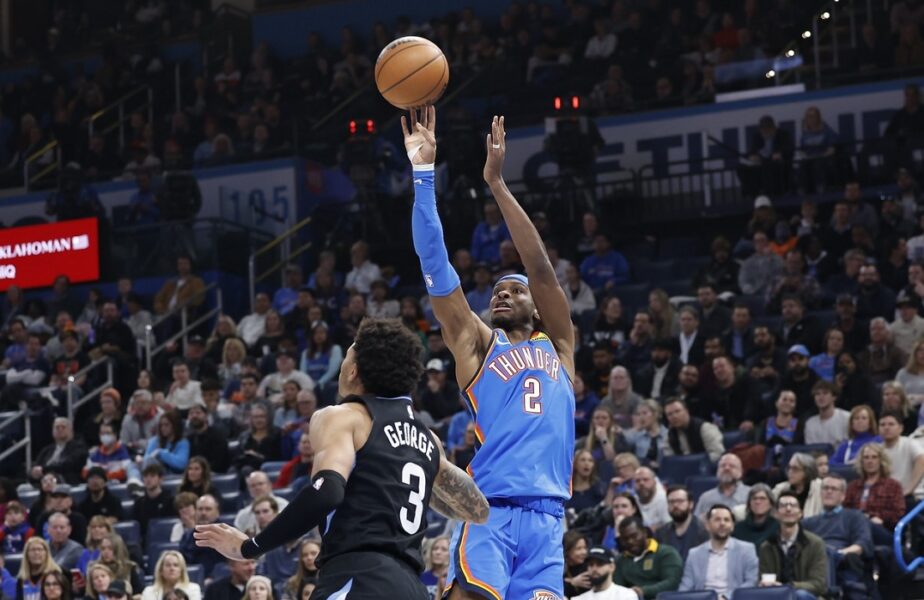 Un nou record personal pentru Shai Gilgeous-Alexander! Canadianul face spectacol în NBA