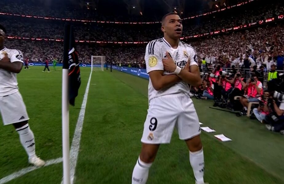 Kylian Mbappe a marcat primul lui gol într-un „El Clasico”! Cifre impresionante pentru francez şi la Real Madrid