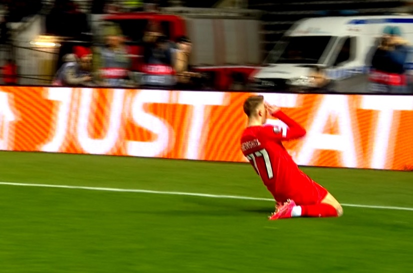 Andrei Gheorghiţă, debut de vis în Europa League. Gol la doar 5 minute după ce a intrat pe teren