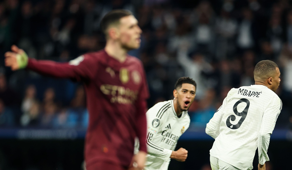 „E o plăcere să îl privești!” Jude Bellingham, dat pe spate de Kylian Mbappe după Real Madrid – Manchester City 3-1!