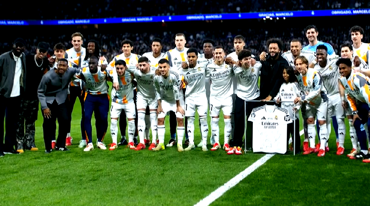 Marcelo, ovaționat pe Bernabeu înainte de Real Madrid – Atletico! Cadoul primit de fostul fundaș care a avut o carieră incredibilă