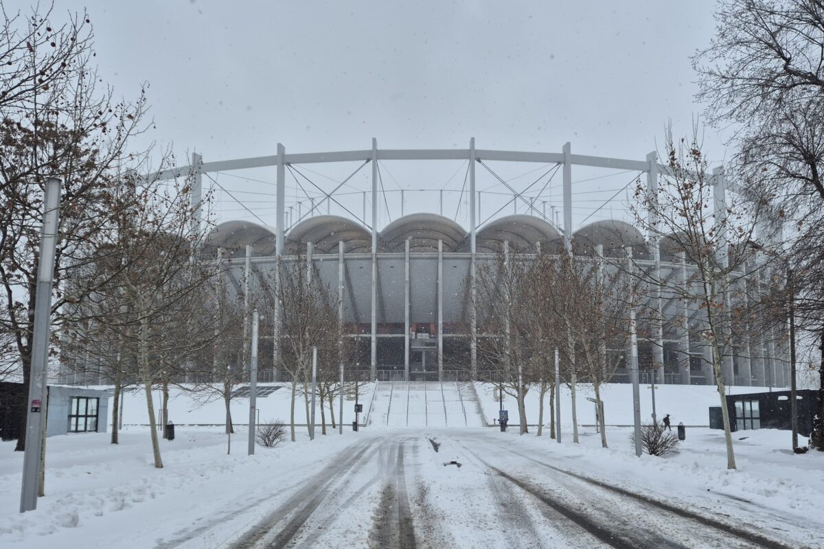 Mihai Stoica apelează la fanii FCSB pentru a scoate zăpada din Arena Naţională: „Vino şi cu o lopată, folie avem