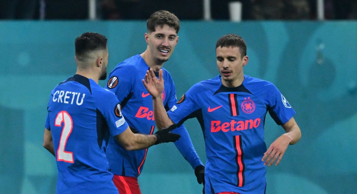 FCSB – PAOK Salonic 2-0. Cisotti şi Miculescu au răpus echipa antrenată de Răzvan Lucescu! Roş-albaştrii sunt ca şi calificaţi în optimile Europa League