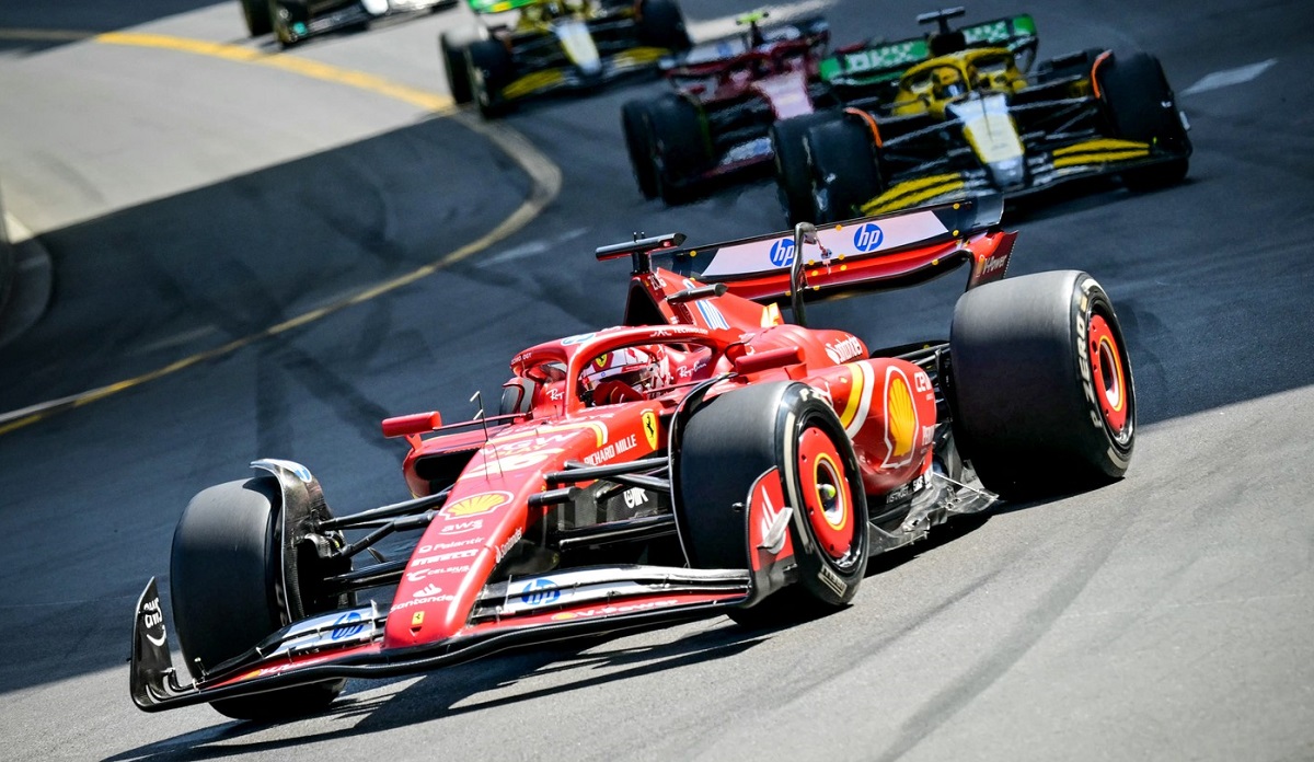 Charles Leclerc la Monaco