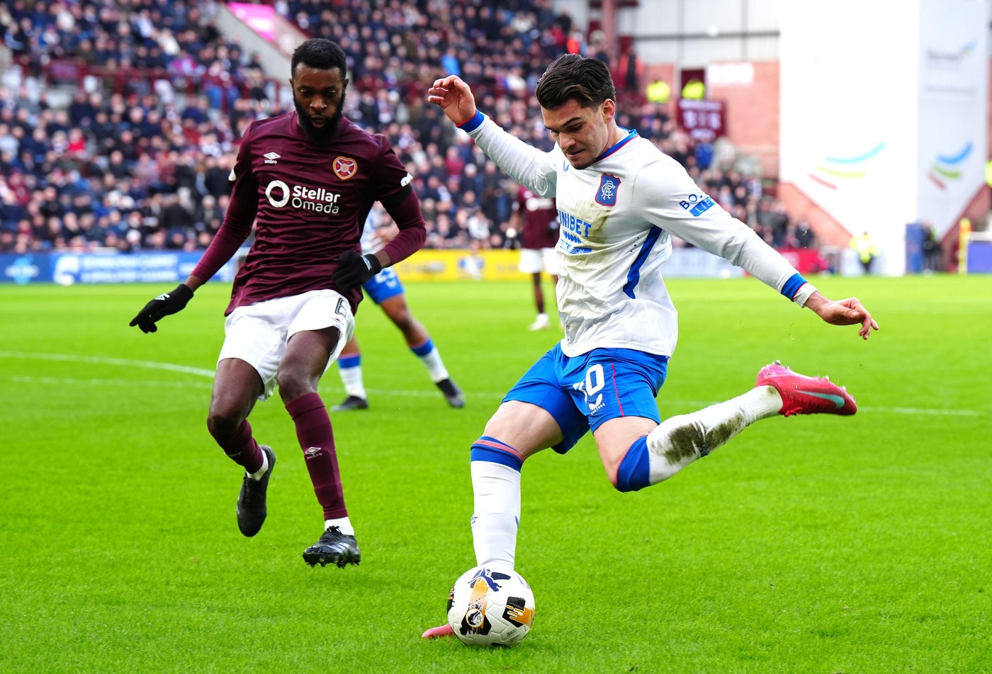 Nota primită de Ianis Hagi, după ce a fost decisiv în Hearts – Rangers 1-3