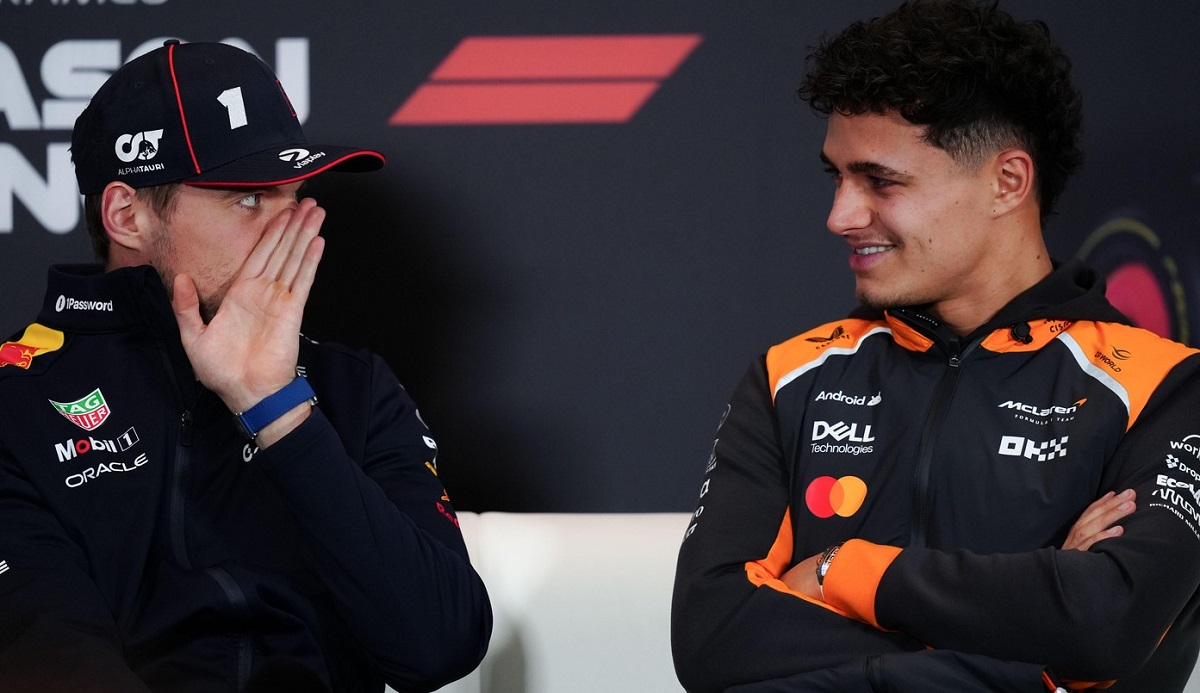 Lando Norris şi Max Verstappen, puşi pe glume înainte de startul noului sezon de Formula 1: „Ne-am certat! / Avem o relaţie teribilă!