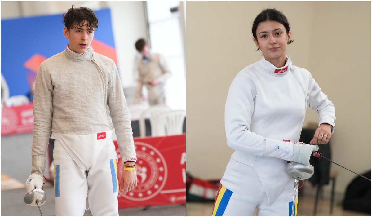 Vlad Covaliu şi Emma Șonț, medaliaţi cu argint la Campionatul European de juniori! Performanţă de excepţie