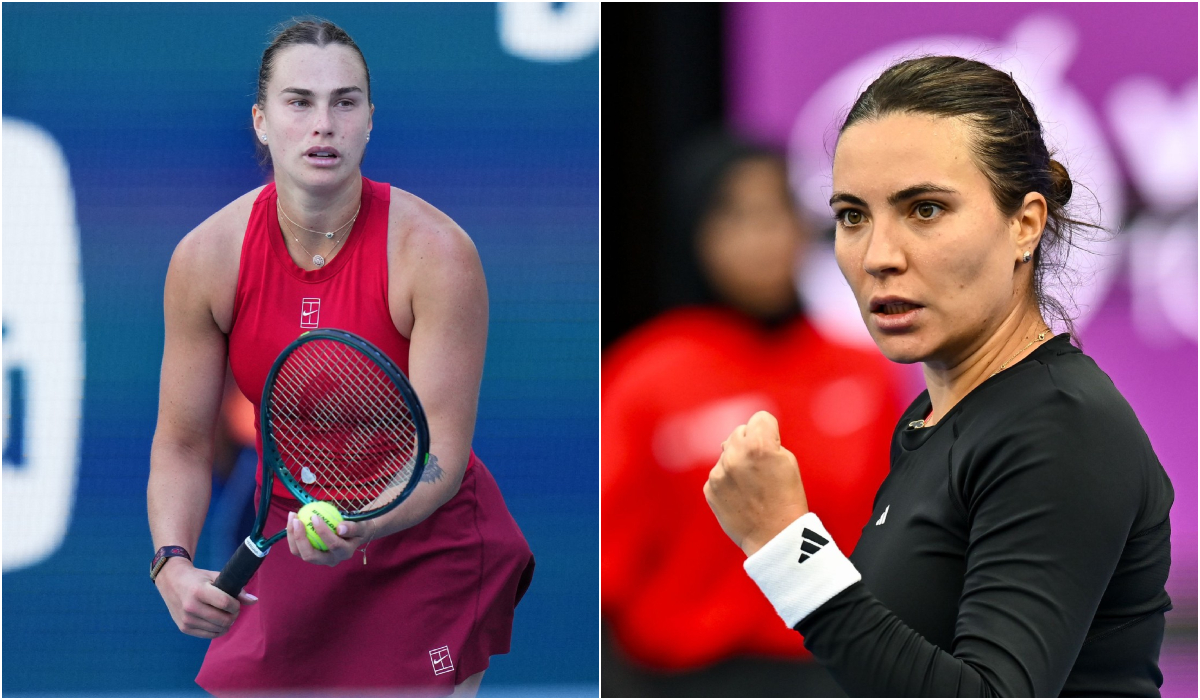 Colaj cu Aryna Sabalenka și Gabriela Ruse