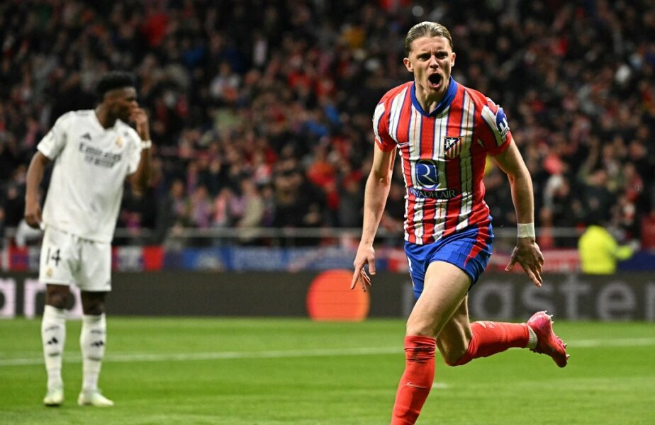 Conor Gallagher, gol după 27 de secunde în Atletico Madrid – Real Madrid! A intrat în istoria Champions League