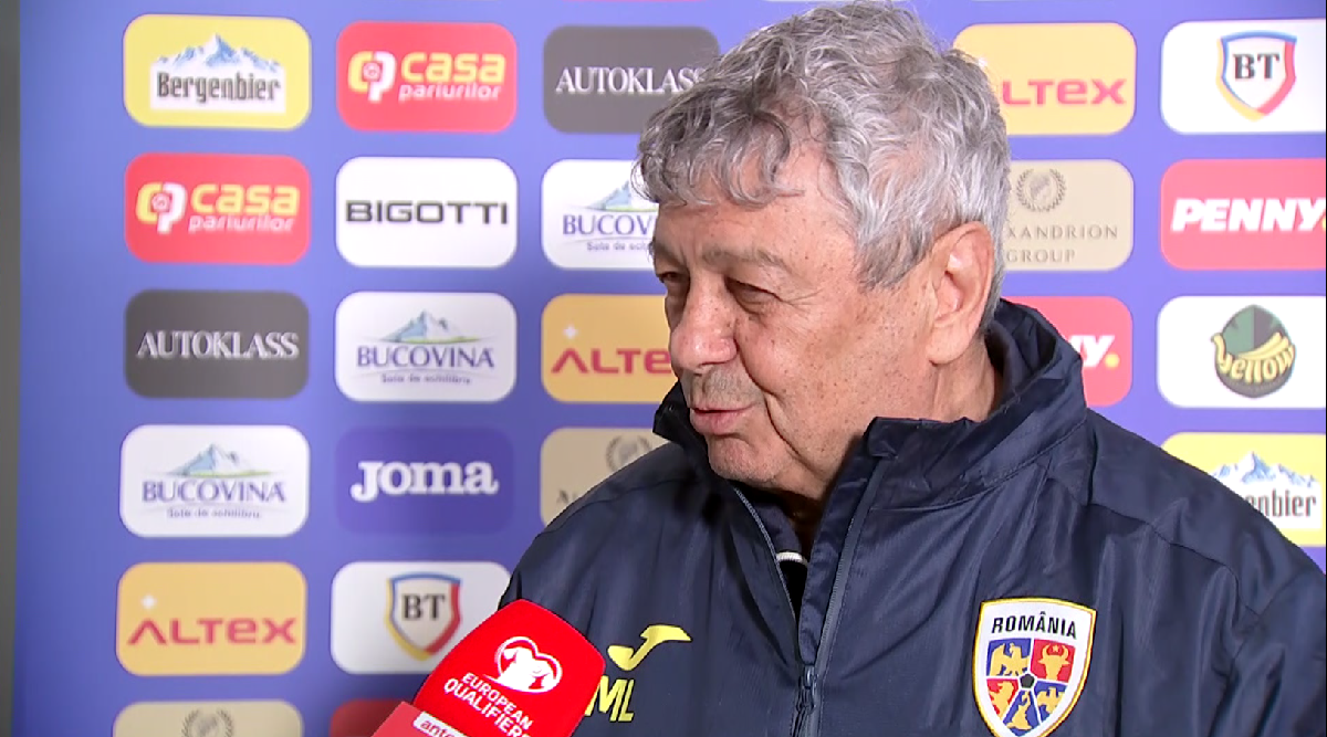 Mircea Lucescu, în timpul unui interviu pentru AntenaSport.