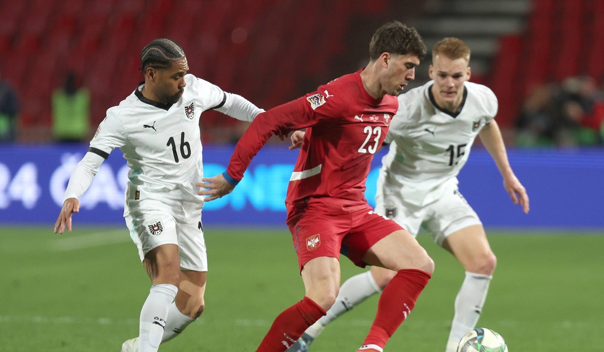 Serbia – Austria 2-0 (3-1), în Nations League. Adversara României din drumul spre World Cup 2026 a ratat promovarea în Liga A