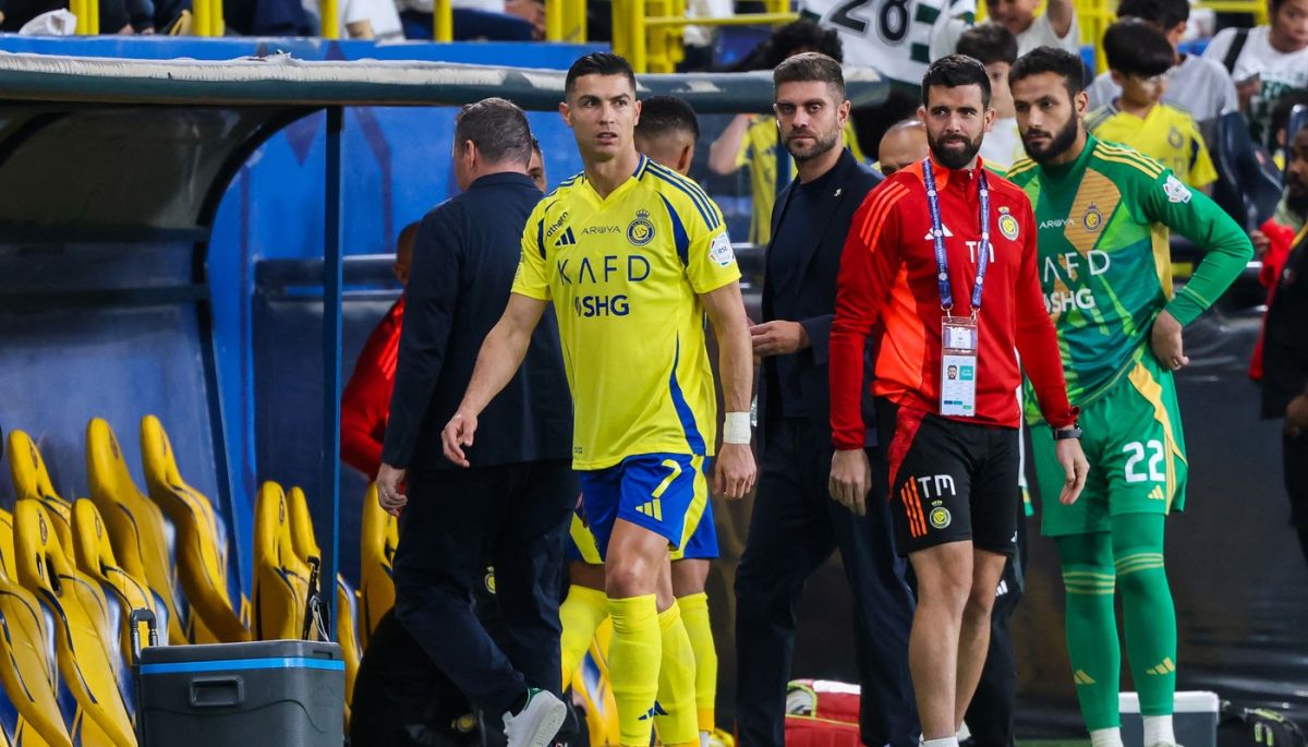 Cristiano Ronaldo a marcat pentru Al-Nassr, dar a fost schimbat de antrenorul Pioli! Gestul de nemulţumire al starului portughez