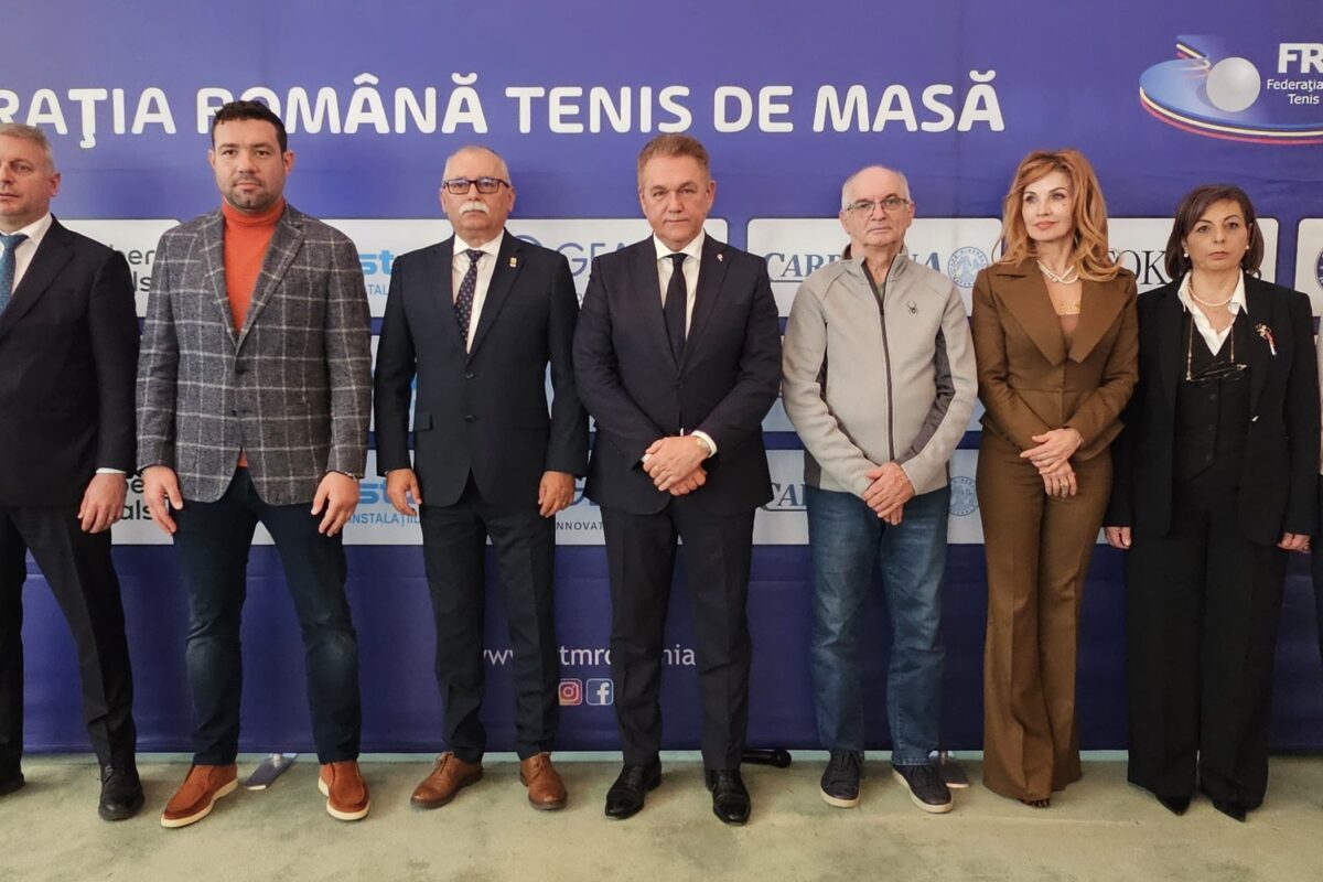 Cristinel Romanescu a fost reales în funcţia de preşedinte al Federaţiei Române de tenis de masă